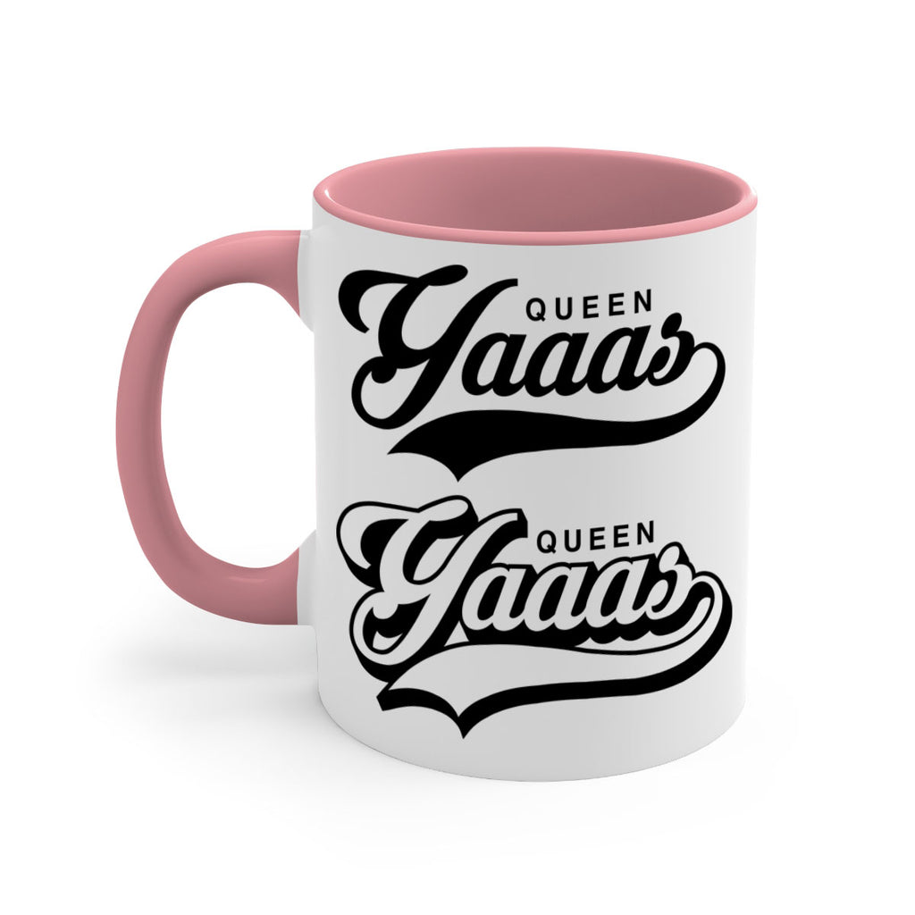 yaaas queen script 6#- black words - phrases-Mug / Coffee Cup