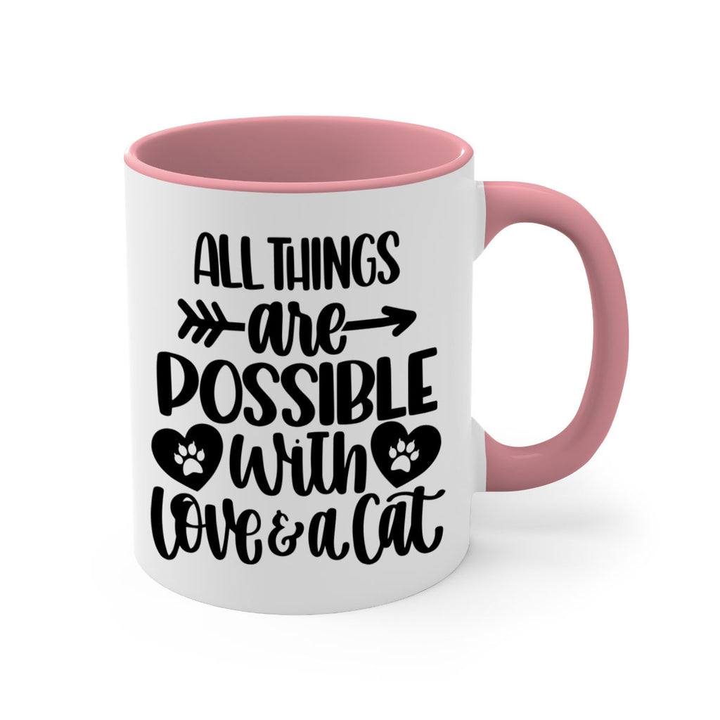 All Things Are Possible Style 75#- cat-Mug / Coffee Cup