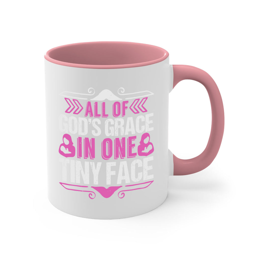 All of Gods Grace in one tiny Face Style 154#- baby2-Mug / Coffee Cup