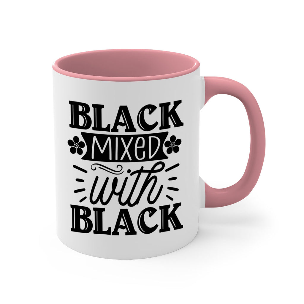 Black mixed with black Style 56#- Black women - Girls-Mug / Coffee Cup