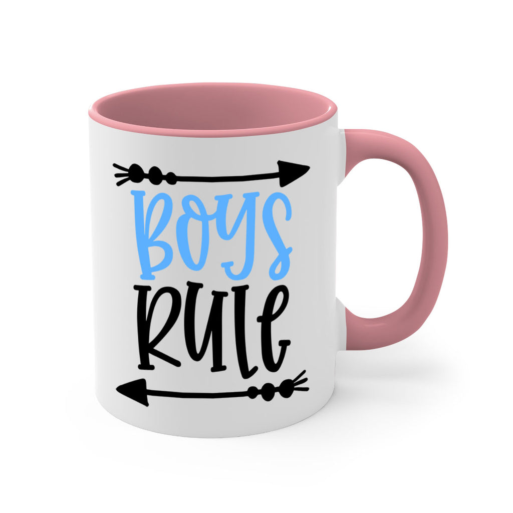 Boys Rule Style 108#- baby2-Mug / Coffee Cup