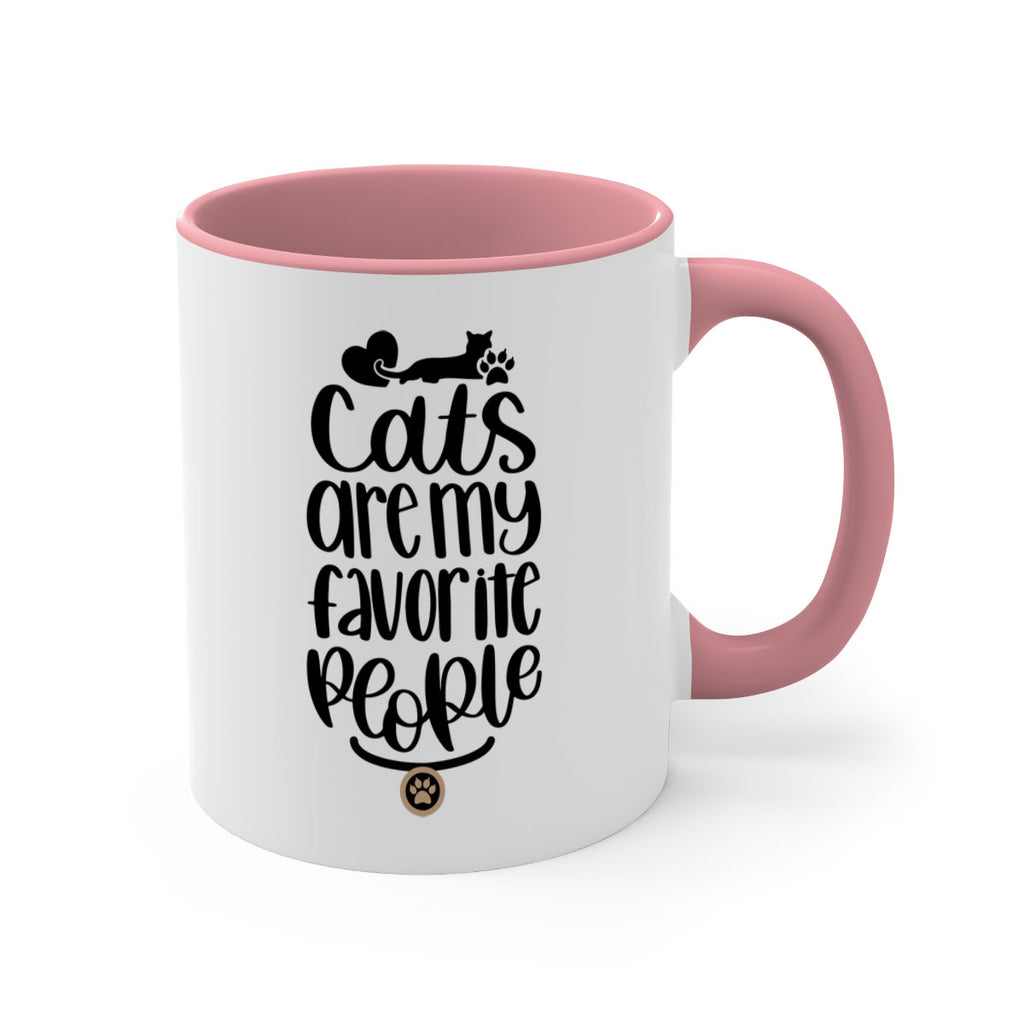 Cats Are My Favorite People Style 89#- cat-Mug / Coffee Cup
