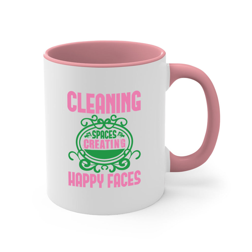 Cleaning spaces creating happy faces Style 41#- cleaner-Mug / Coffee Cup