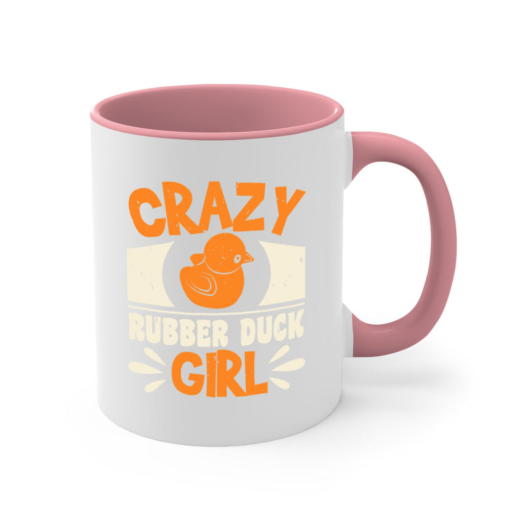 Crazy Rubber Duck Girl Style 4#- duck-Mug / Coffee Cup