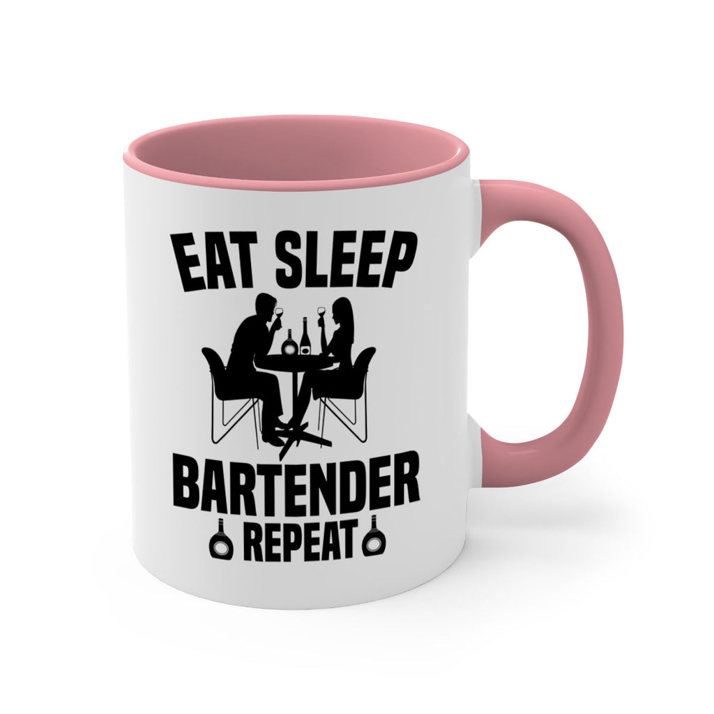 Eat sleep Style 3#- bartender-Mug / Coffee Cup