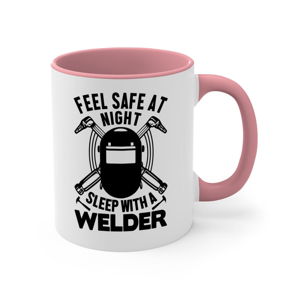 Feel safe at night Style 9#- welder-Mug / Coffee Cup