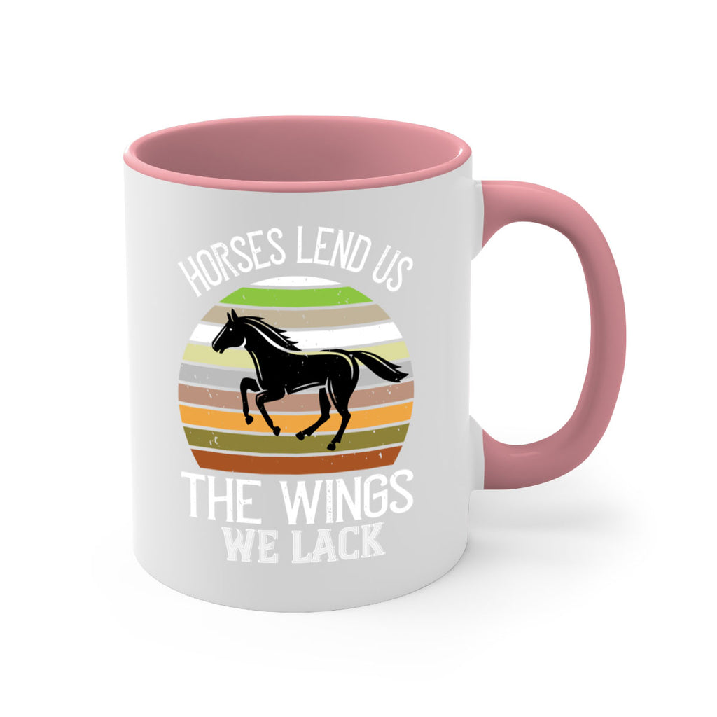 Horses lend us the wings we lack Style 43#- horse-Mug / Coffee Cup
