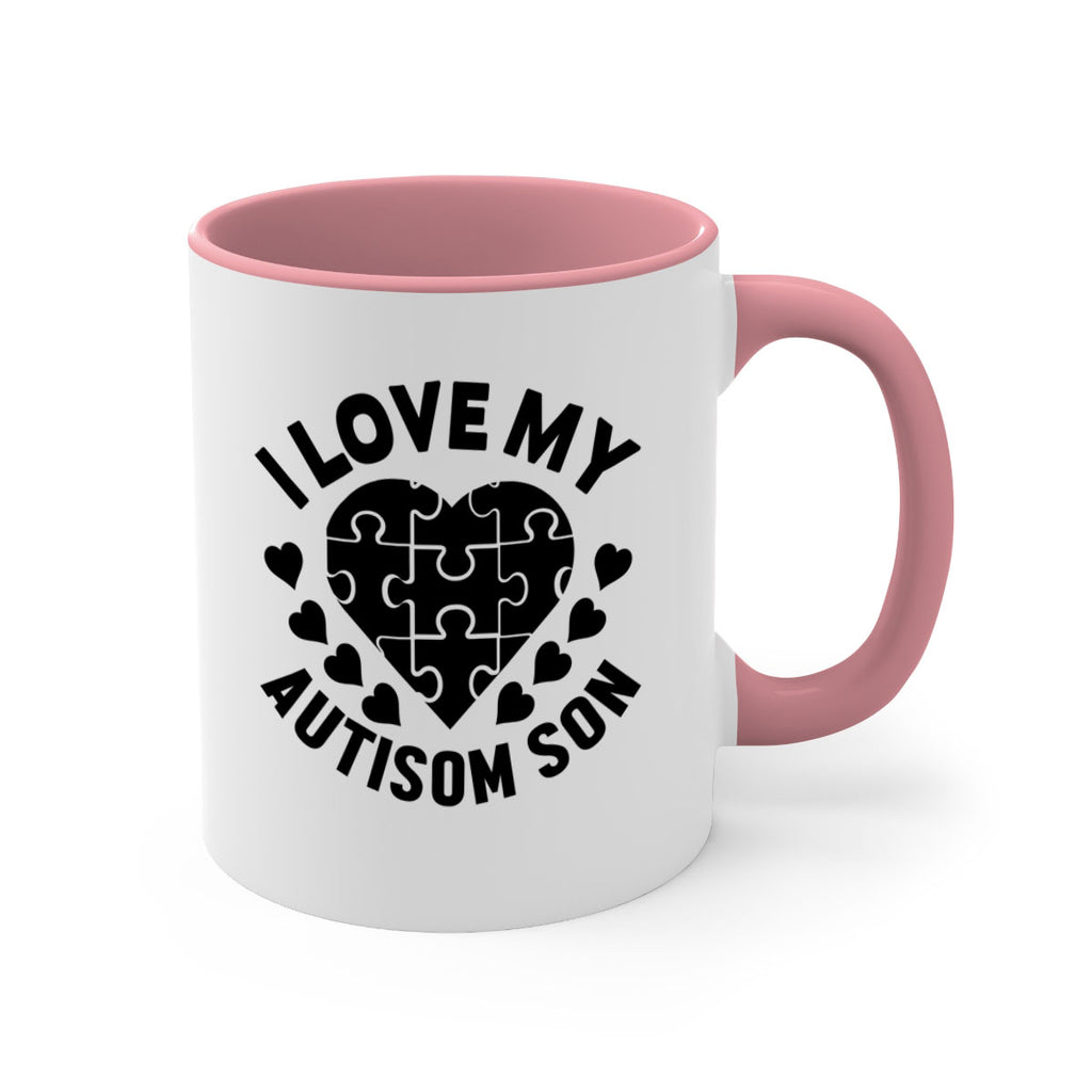 I love my Style 45#- autism-Mug / Coffee Cup