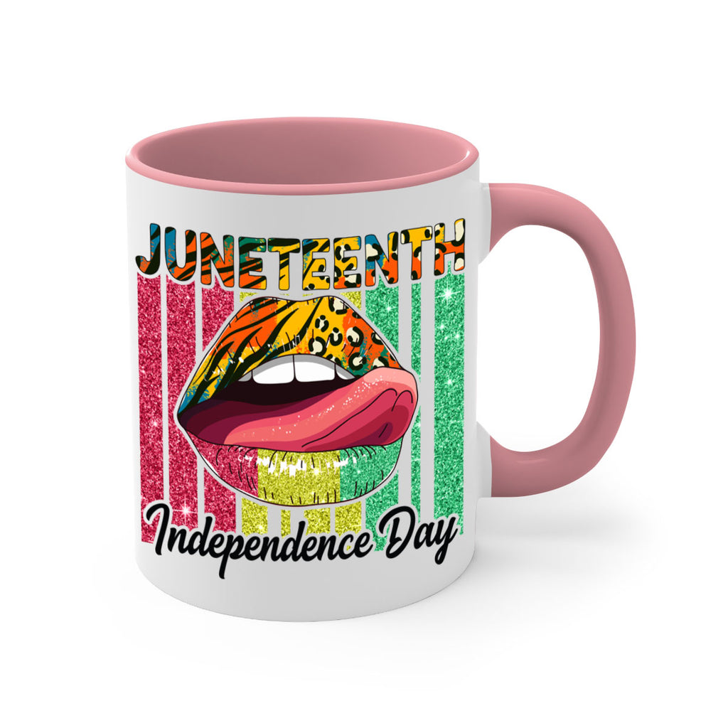Juneteenth Independence Day Sexy Lip Png 11#- juneteenth-Mug / Coffee Cup