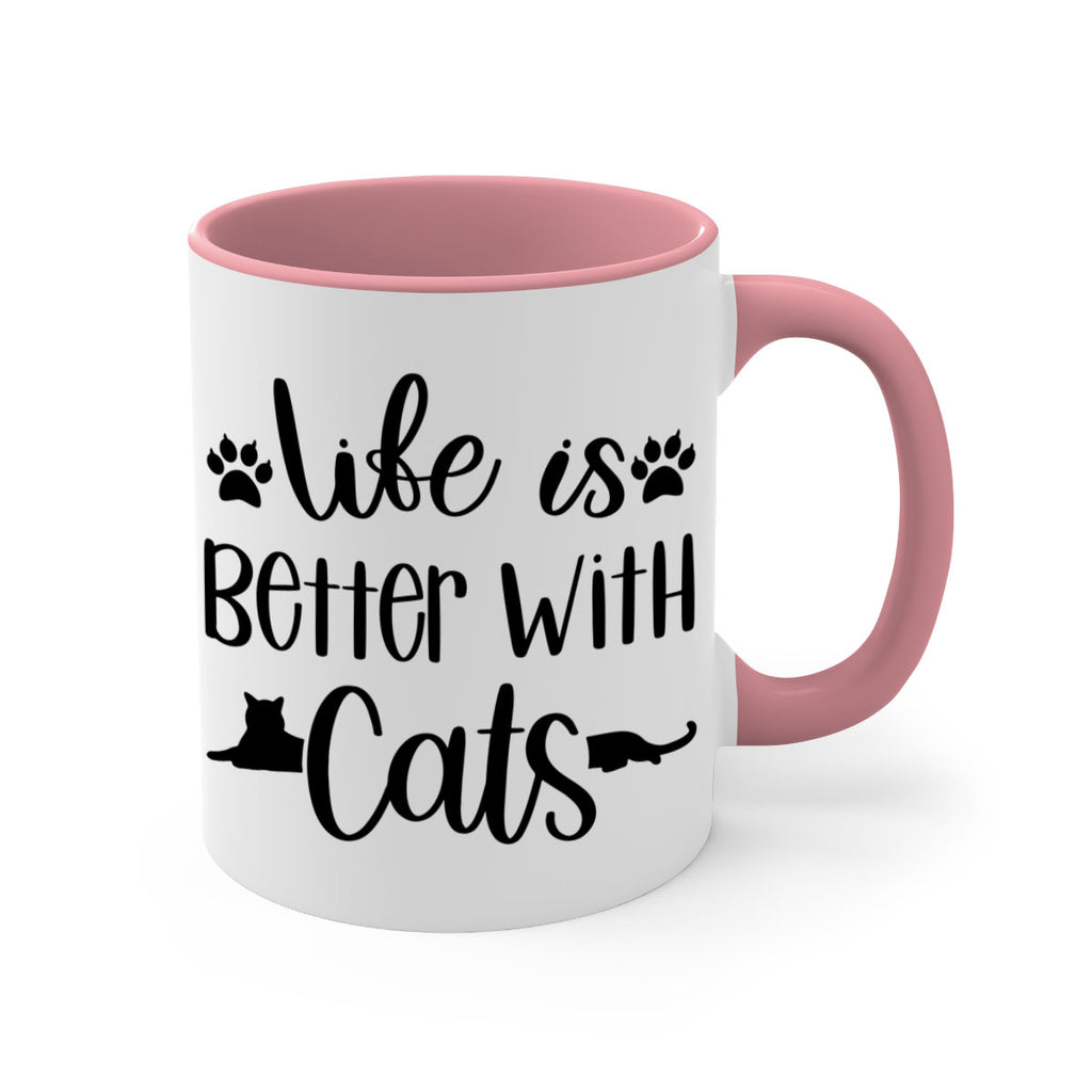 Life Is Better With A Cats Style 99#- cat-Mug / Coffee Cup