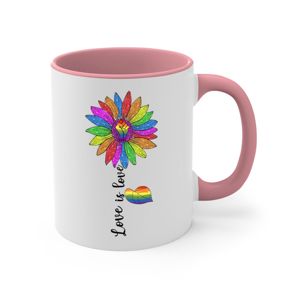 Love Is Love Pride Lgbt Sunflower Png 47#- lgbt-Mug / Coffee Cup