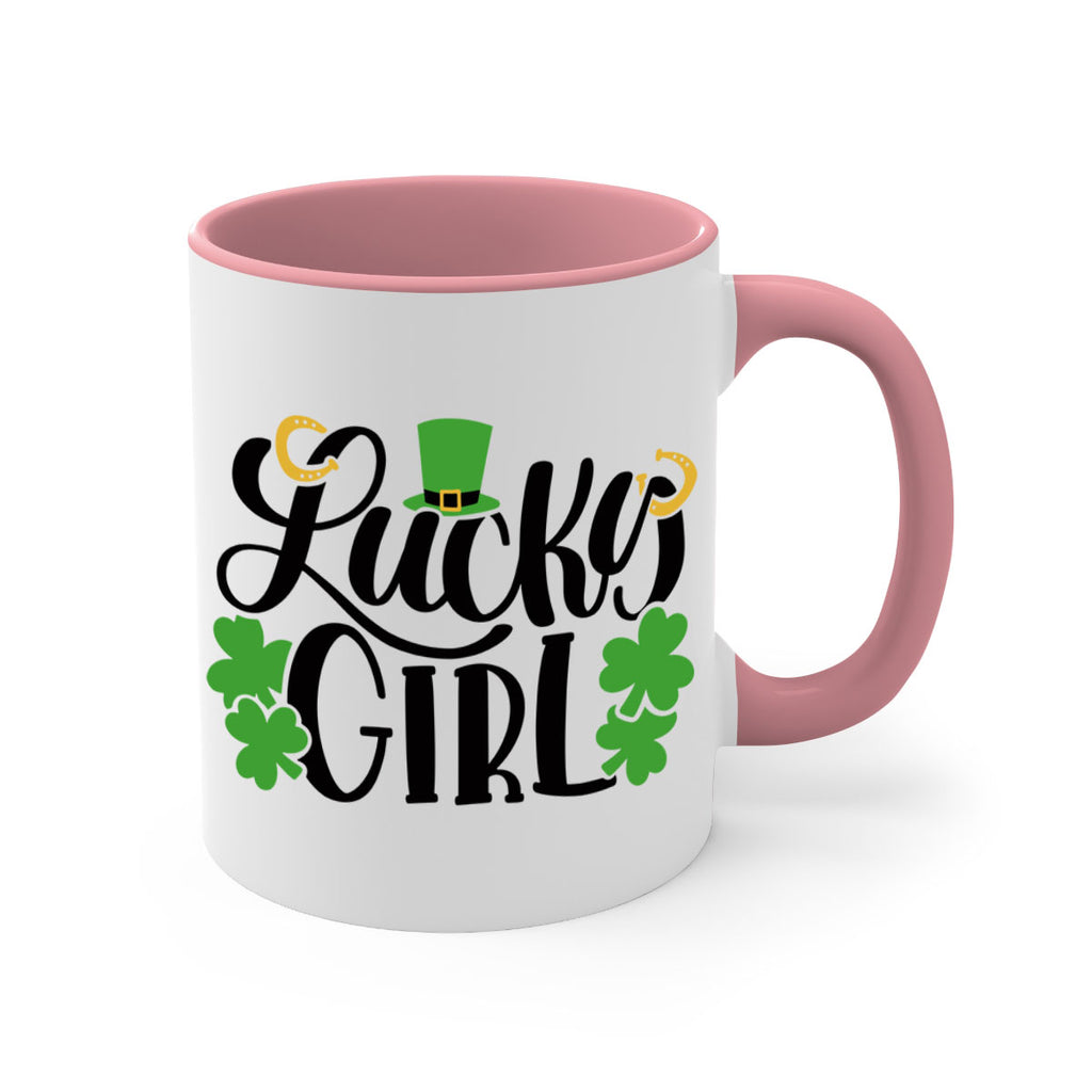 Lucky Girl Style 56#- St Patricks Day-Mug / Coffee Cup