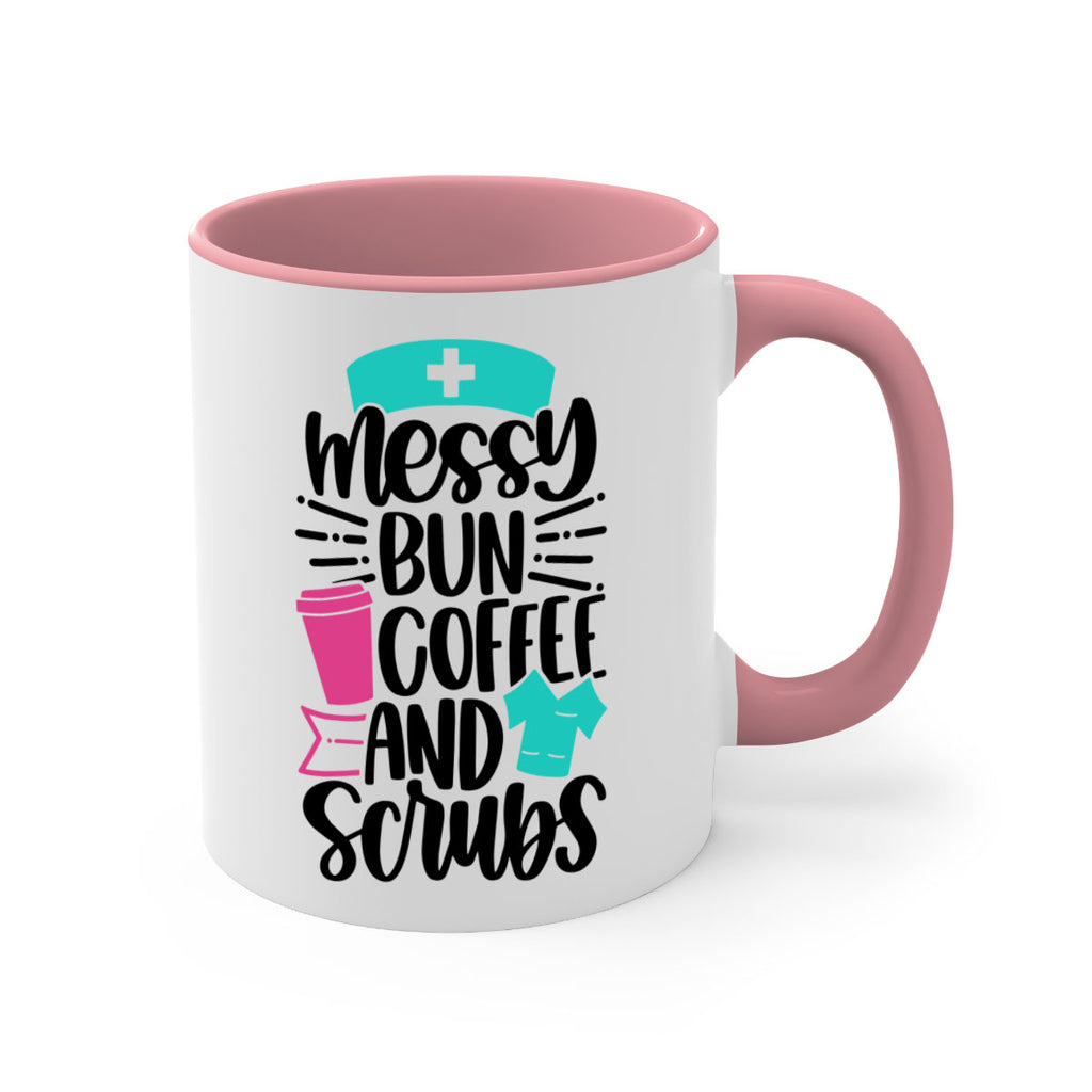 Messy Bun Coffee And Style Style 131#- nurse-Mug / Coffee Cup