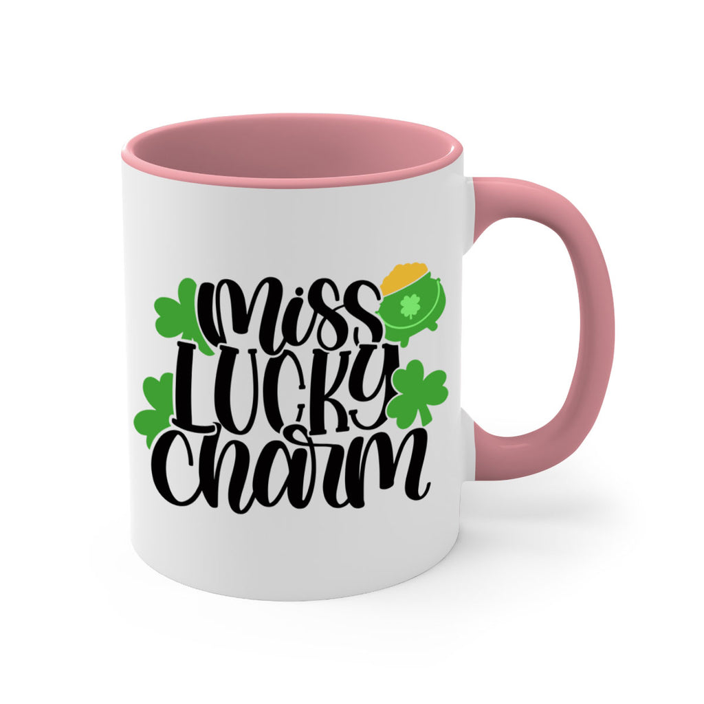 Miss Lucky Charm Style 48#- St Patricks Day-Mug / Coffee Cup