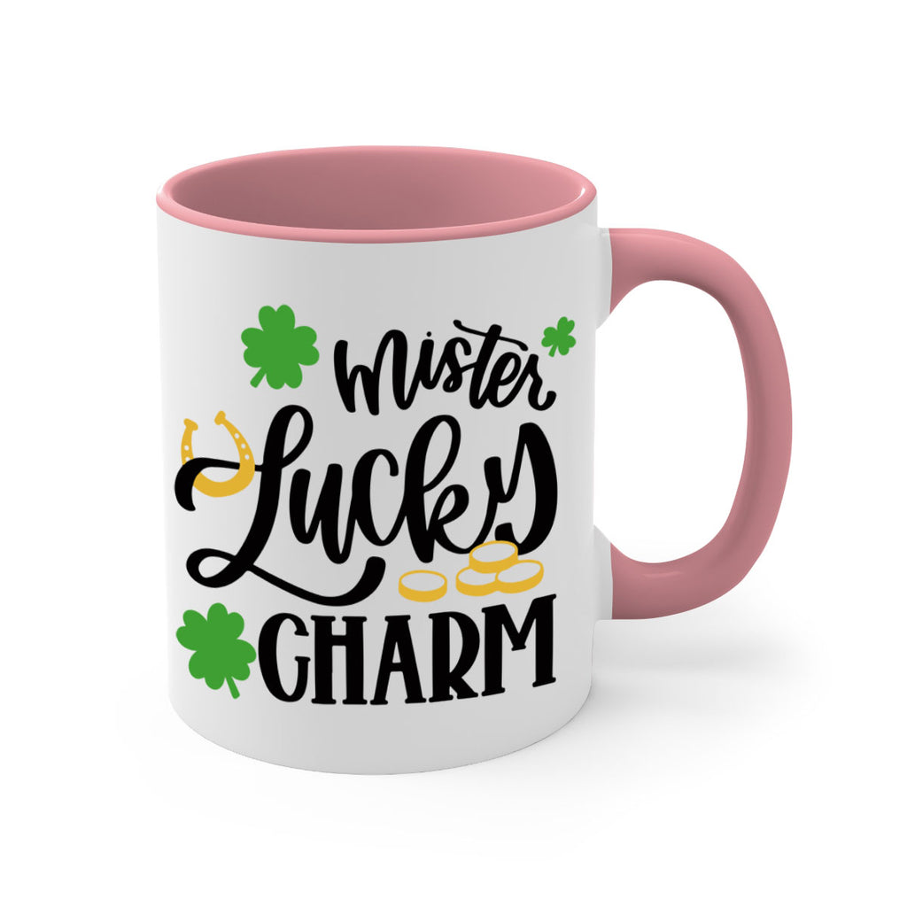 Mister Lucky Charm Style 46#- St Patricks Day-Mug / Coffee Cup