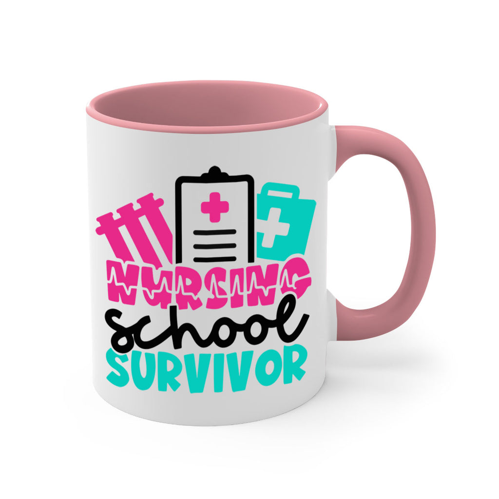 Nursing School Survivor Style Style 62#- nurse-Mug / Coffee Cup