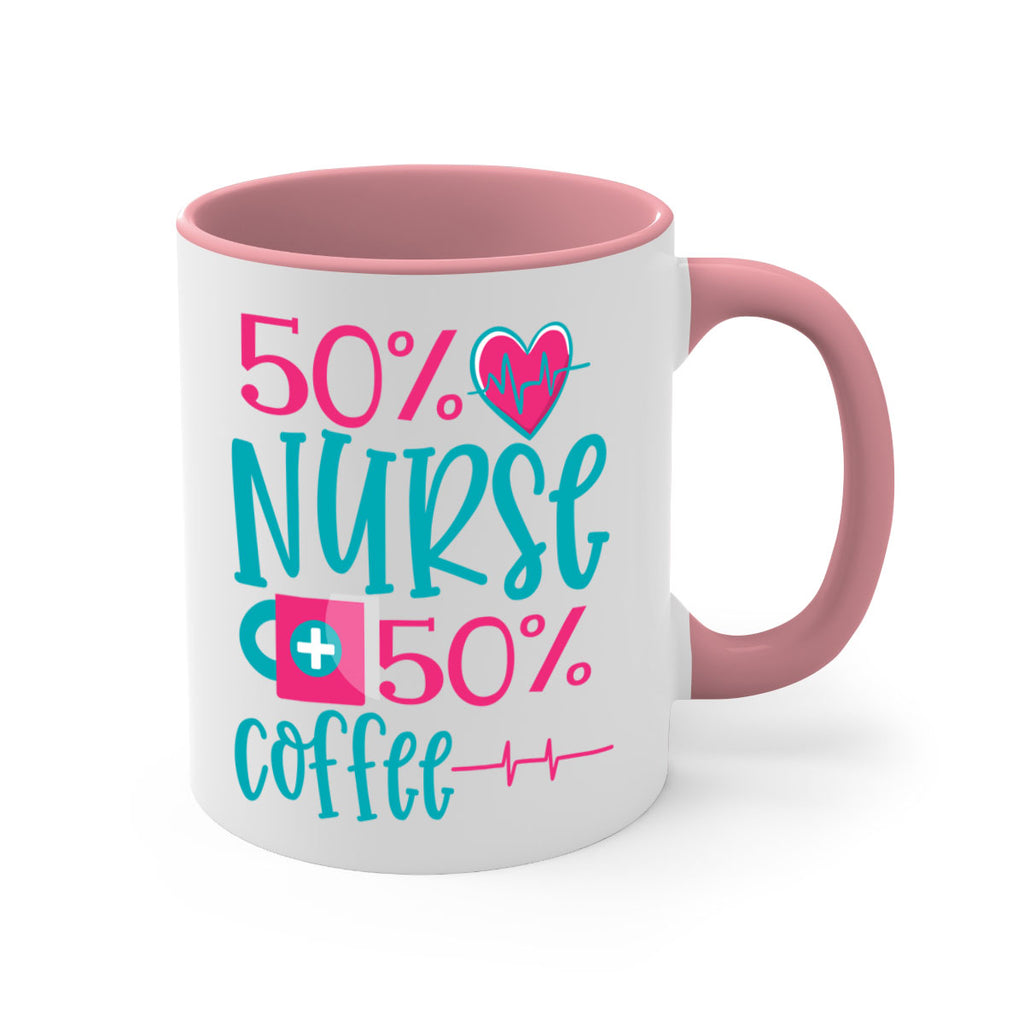 Percent Nurse Percent Coffee Style 395#- nurse-Mug / Coffee Cup