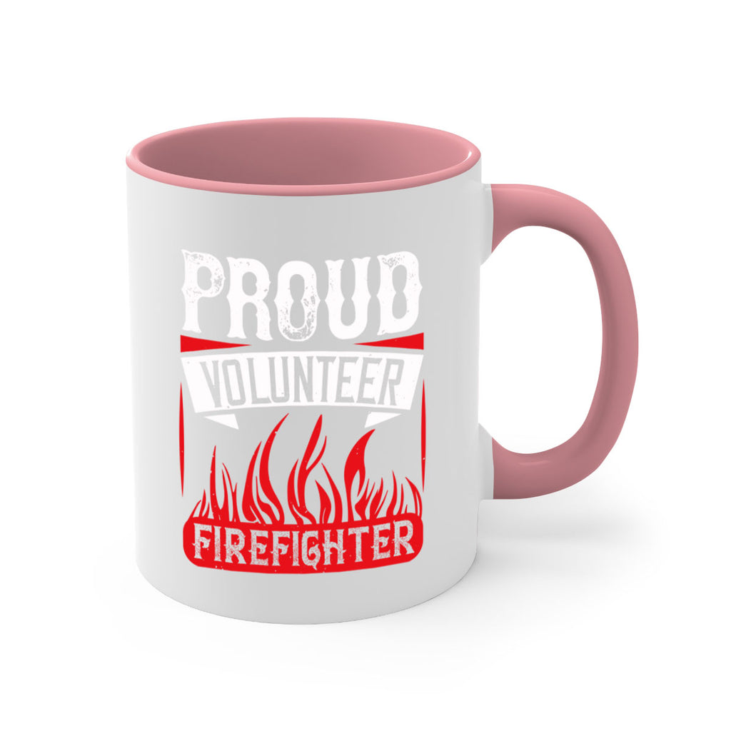 Proud Volunteer Firefighter Style 35#-Volunteer-Mug / Coffee Cup