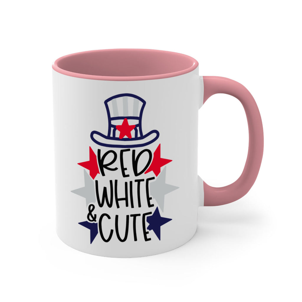 Red White Cute Style 169#- 4th Of July-Mug / Coffee Cup
