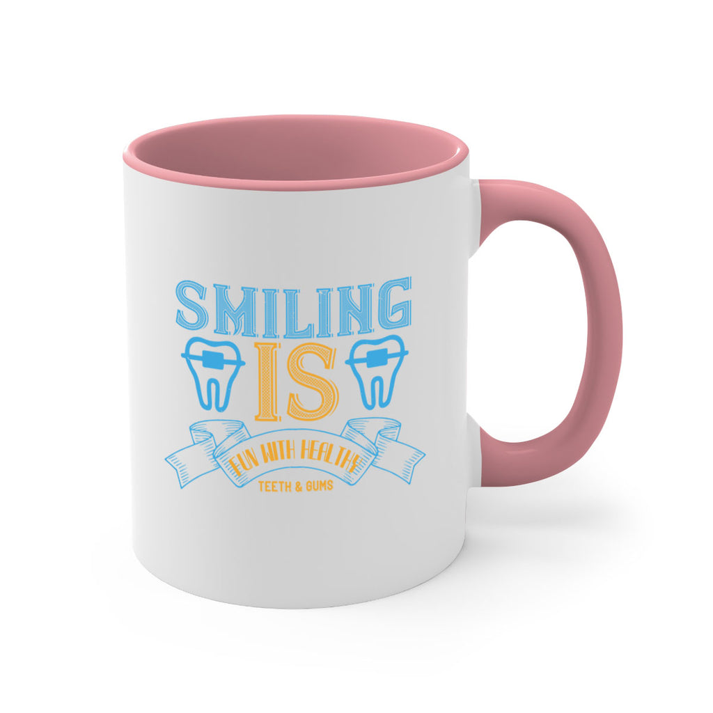 Smiling is Fun With Healthy Teeth Gums Style 20#- dentist-Mug / Coffee Cup