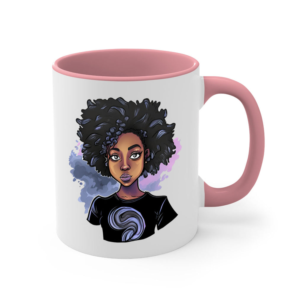 Sparkling Black Girl Design 1#- Black women - Girls-Mug / Coffee Cup