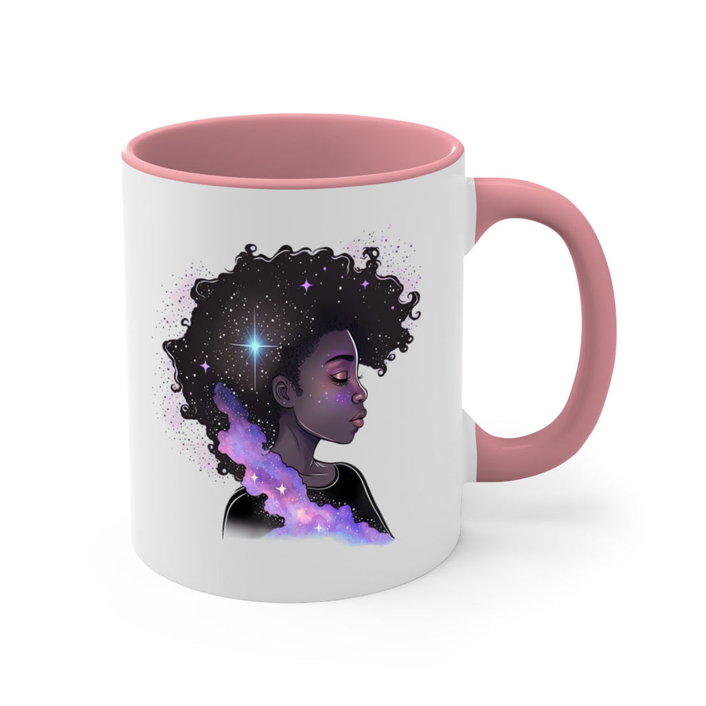 Sparkling Black Girl Design 4#- Black women - Girls-Mug / Coffee Cup