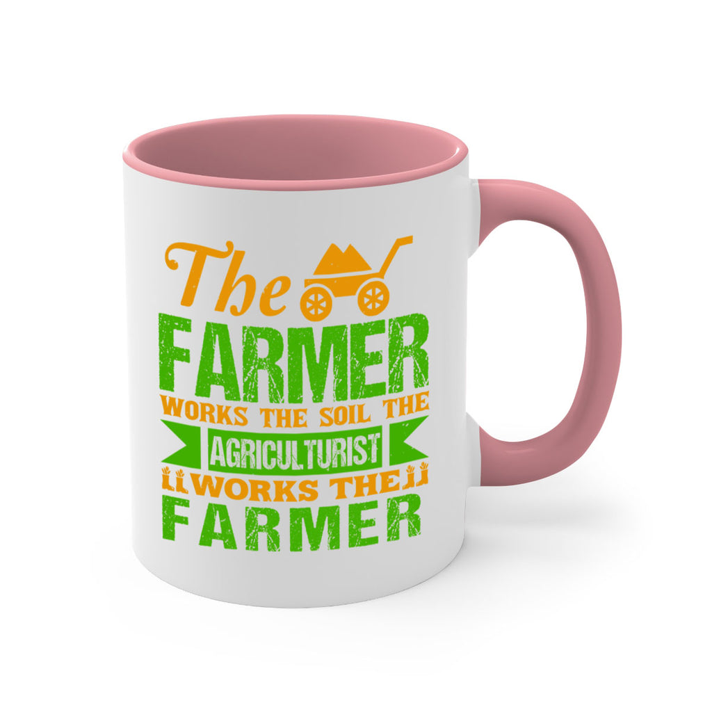 The farmers work the soil 33#- Farm and garden-Mug / Coffee Cup