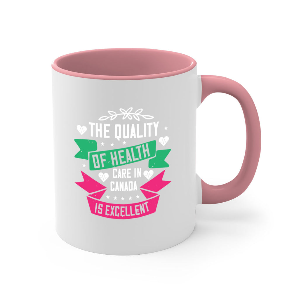 The quality of health care in Canada is excellent Style 12#- World Health-Mug / Coffee Cup