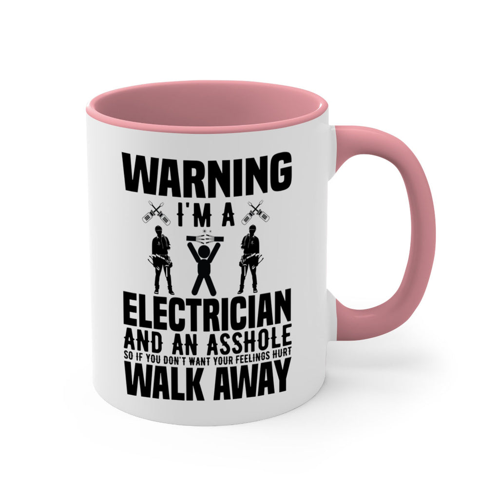Warning Style 4#- electrician-Mug / Coffee Cup