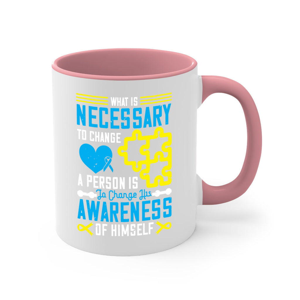 What is necessary to change a person is to change his awareness of himself Style 8#- Self awareness-Mug / Coffee Cup