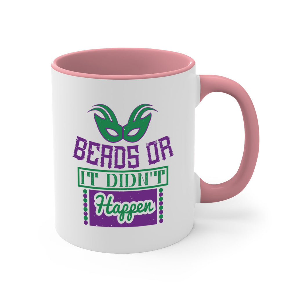 beads or it didnt happen 27#- mardi gras-Mug / Coffee Cup
