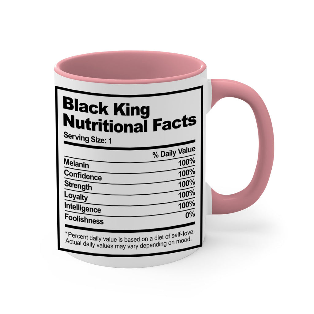 black king nutritional facts 231#- black words - phrases-Mug / Coffee Cup