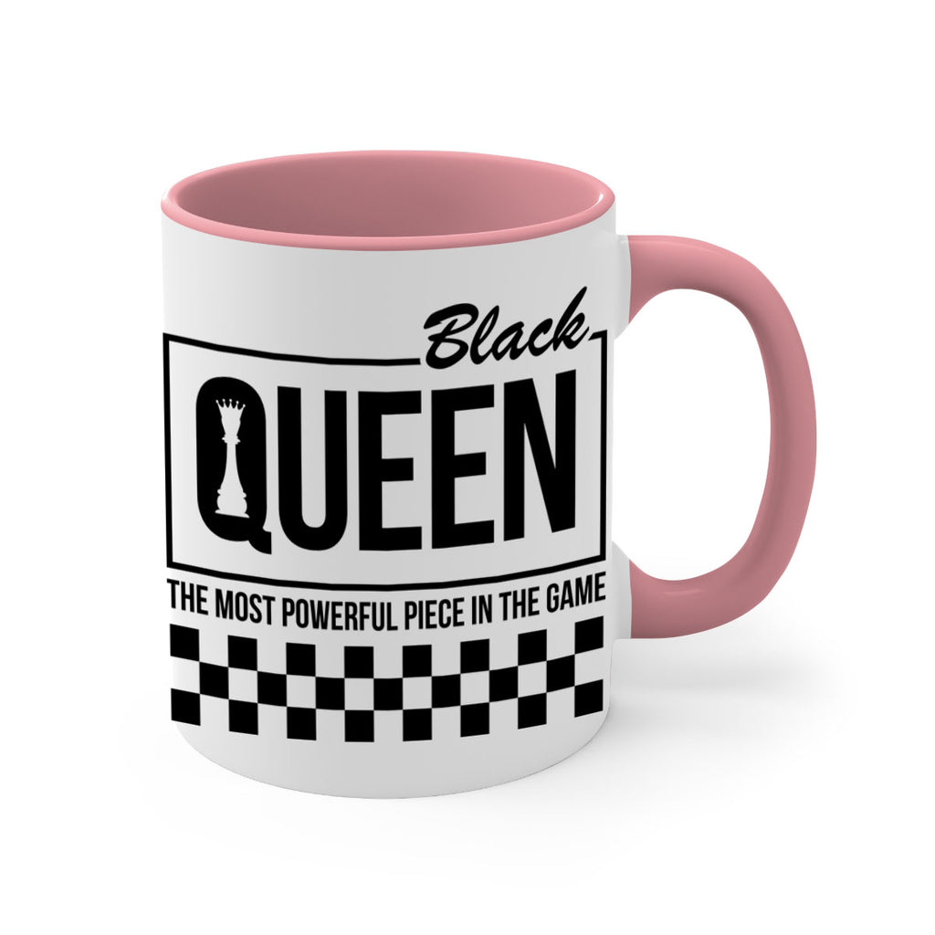 black queen chess checkered 221#- black words - phrases-Mug / Coffee Cup