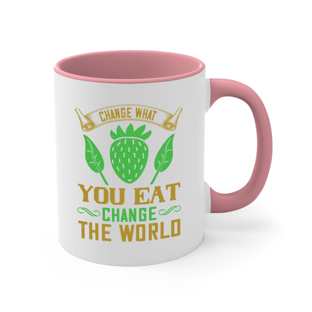 change what you eat change the world 146#- vegan-Mug / Coffee Cup