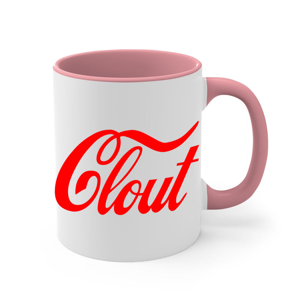 clout 185#- black words - phrases-Mug / Coffee Cup