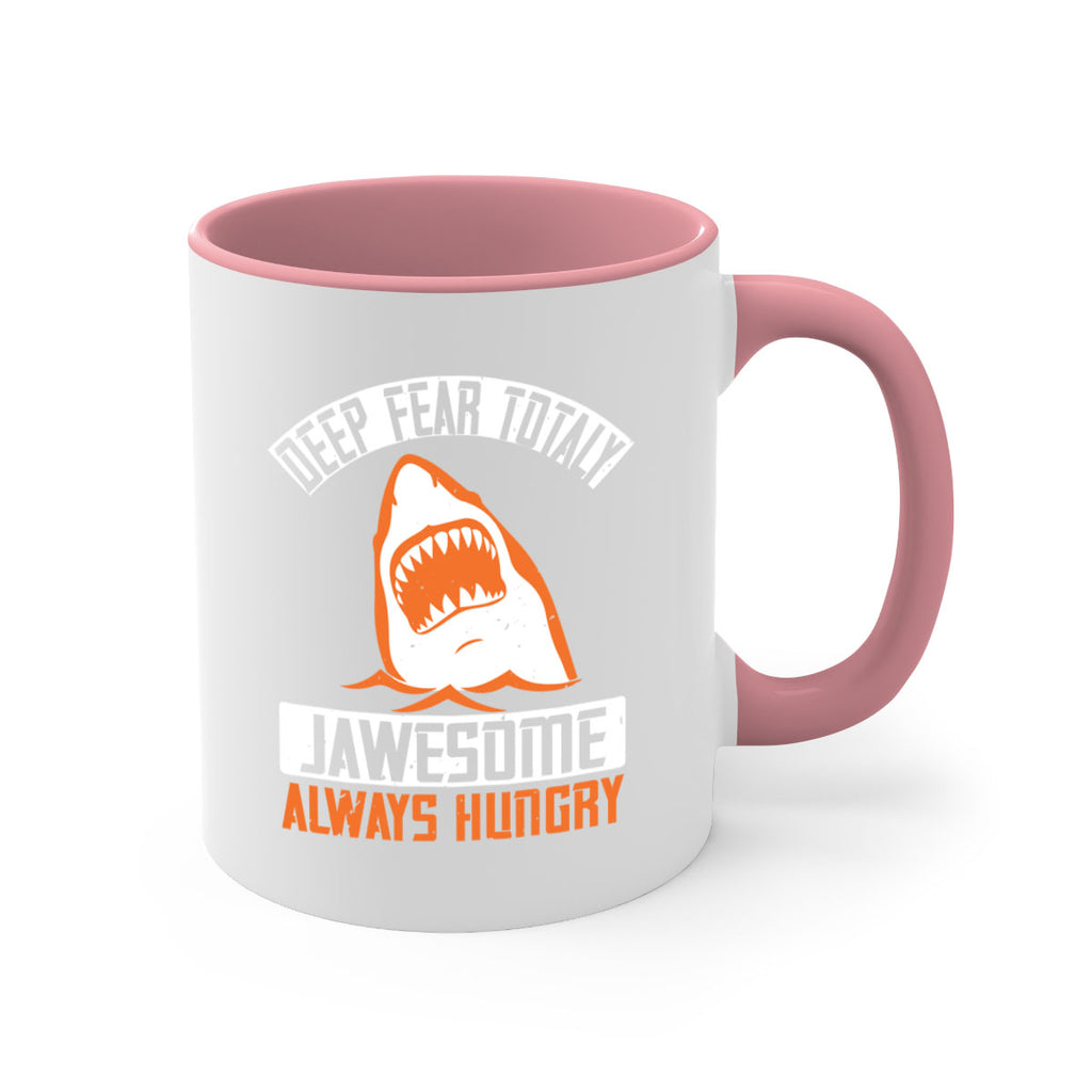 deep fear totaly jawesome always hungry Style 90#- Shark-Fish-Mug / Coffee Cup
