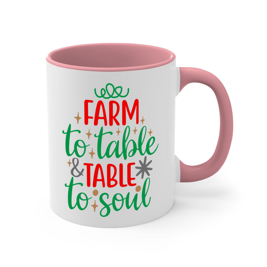 farm to table & table to soul style 209#- christmas-Mug / Coffee Cup