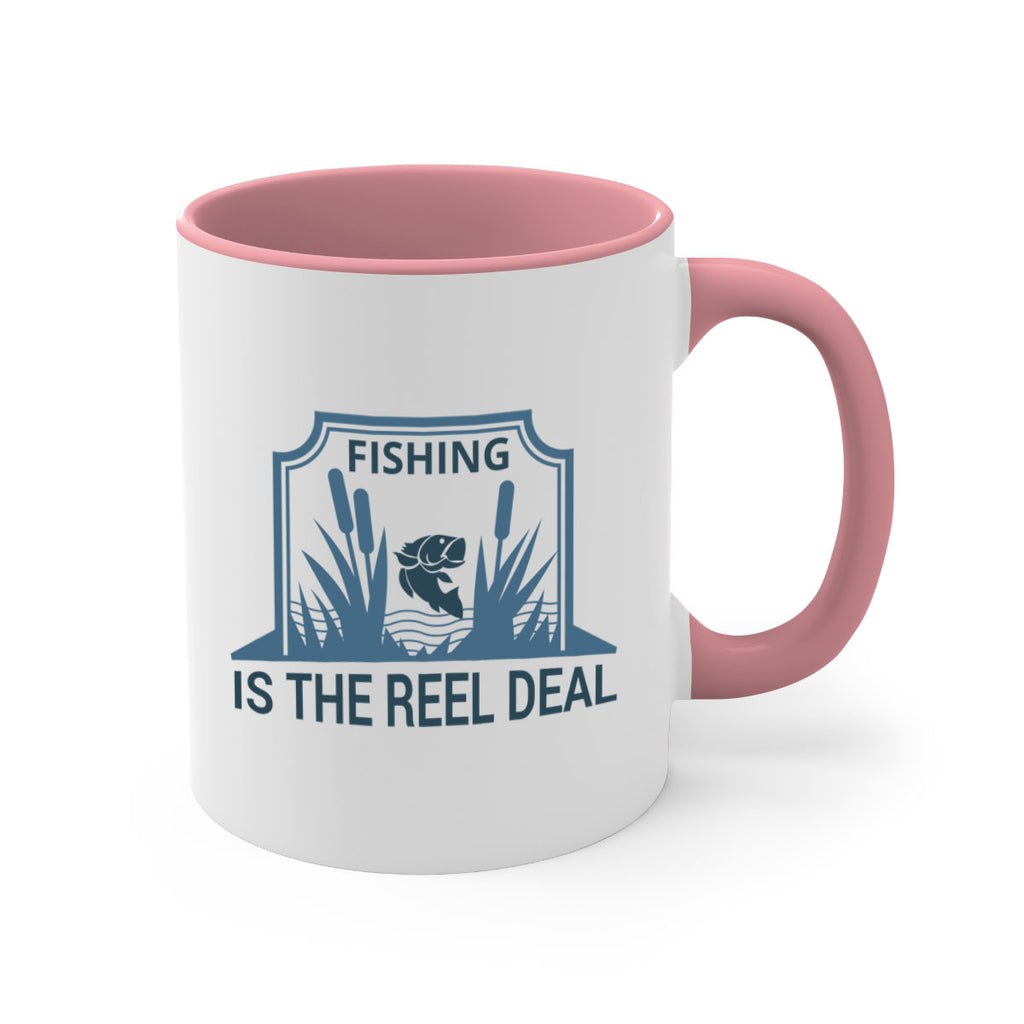 fishing is the real deal 138#- fishing-Mug / Coffee Cup