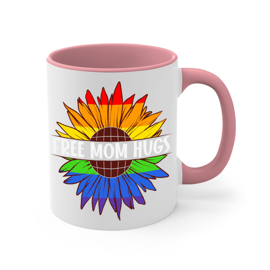 free mom hugs lgbt daisy 139#- lgbt-Mug / Coffee Cup