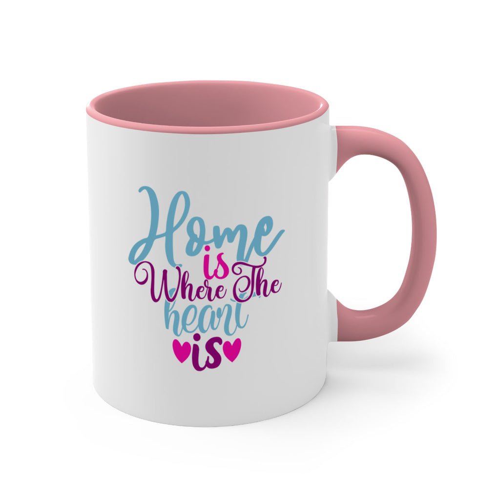 home is where the heart is 29#- Family-Mug / Coffee Cup