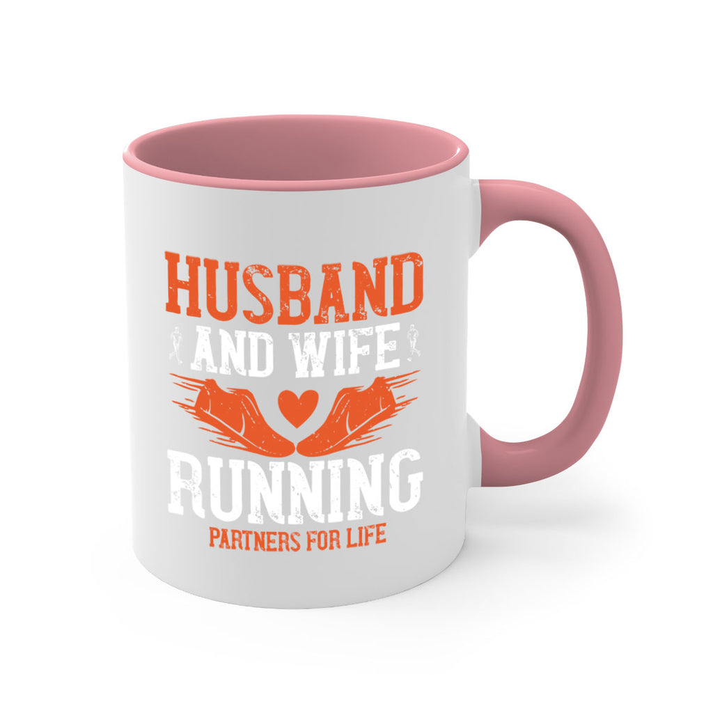 husband and wife running partners for life 41#- running-Mug / Coffee Cup