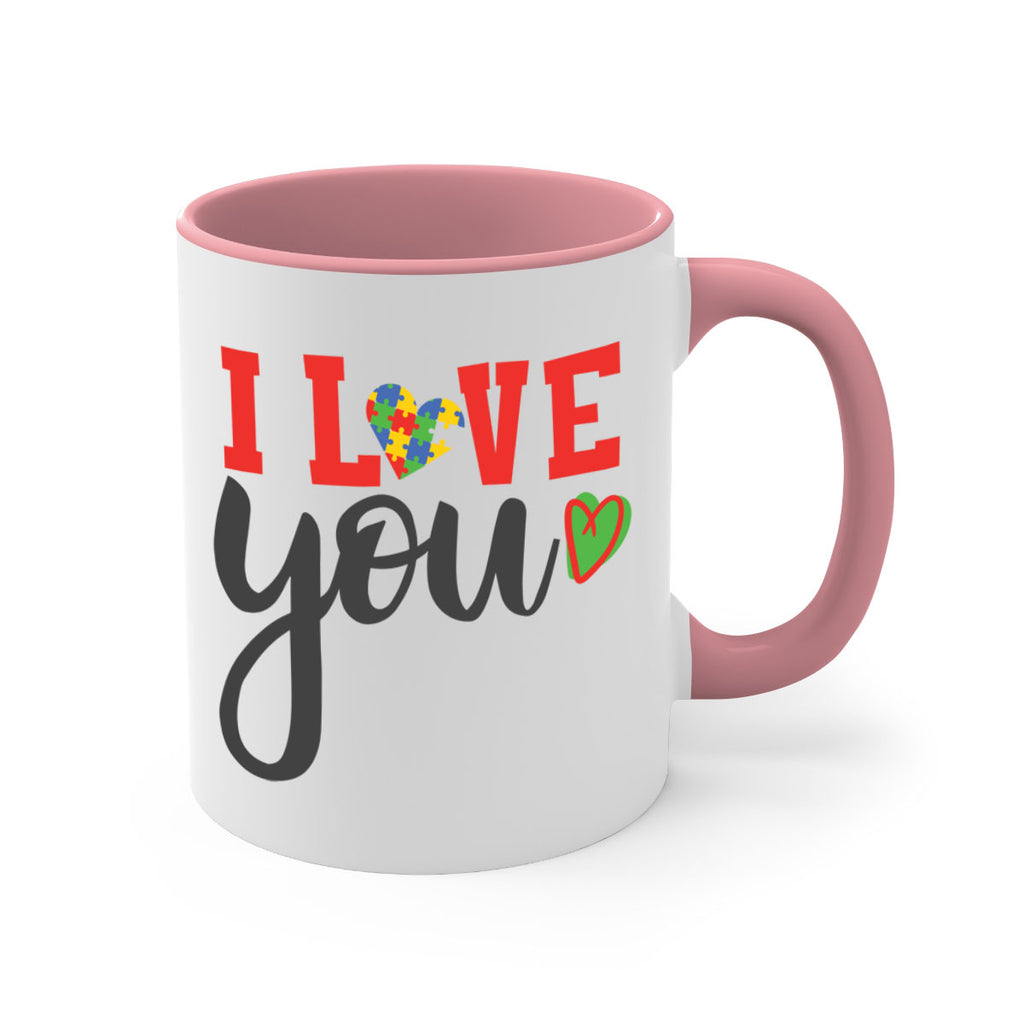i love you Style 23#- autism-Mug / Coffee Cup