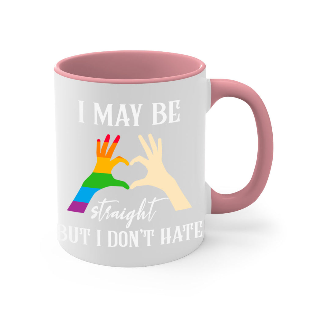 i may be straight but lgbt 125#- lgbt-Mug / Coffee Cup