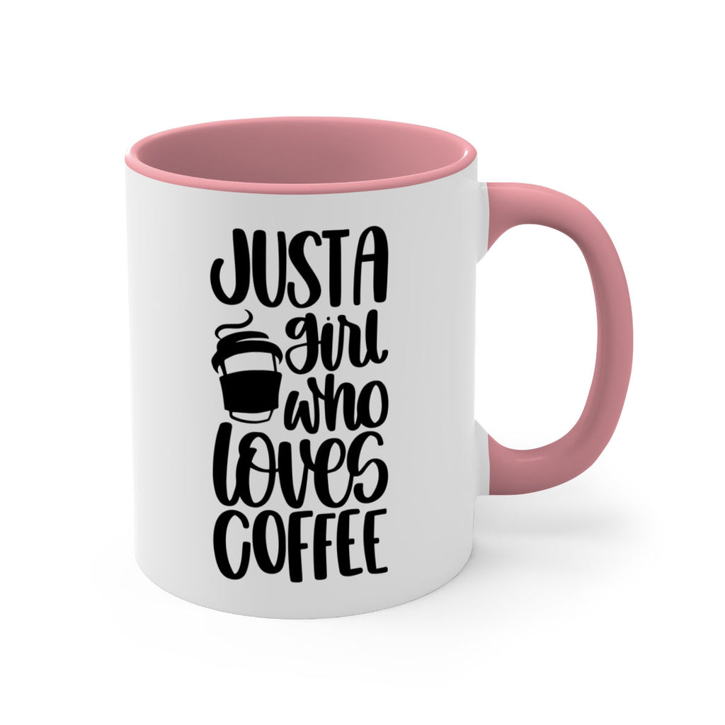 just a girl who loves coffee 86#- coffee-Mug / Coffee Cup