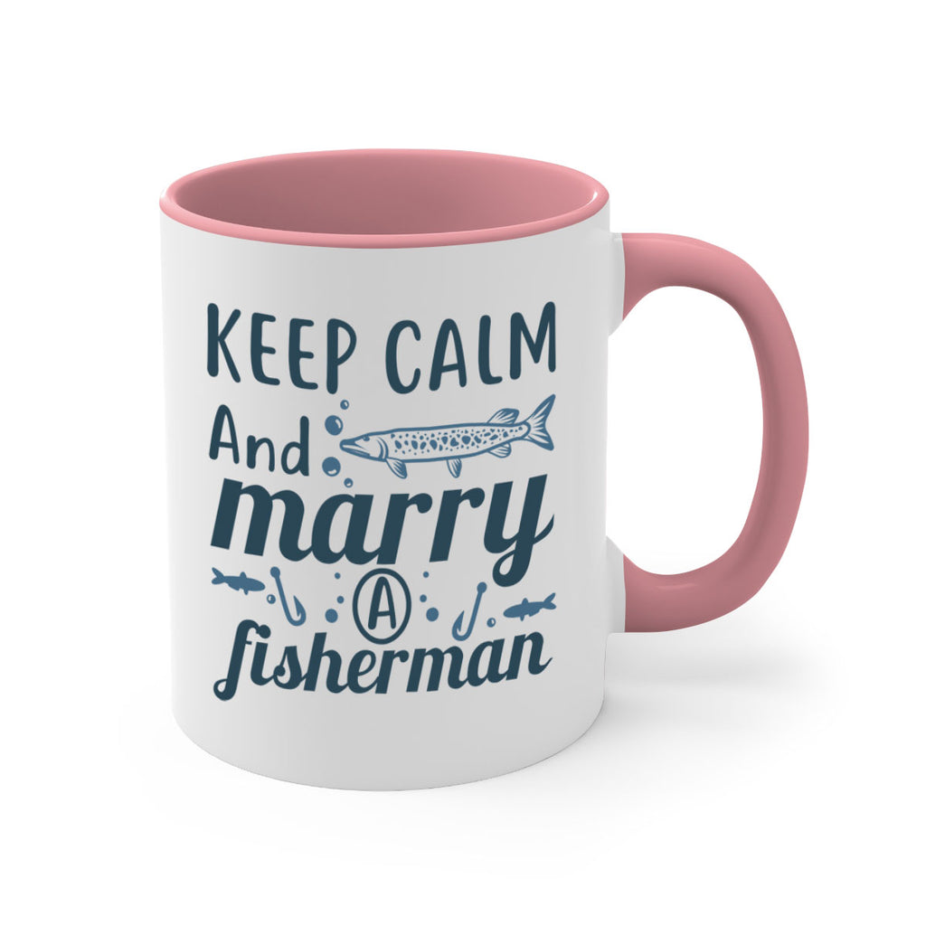 keep calm and merry 66#- fishing-Mug / Coffee Cup