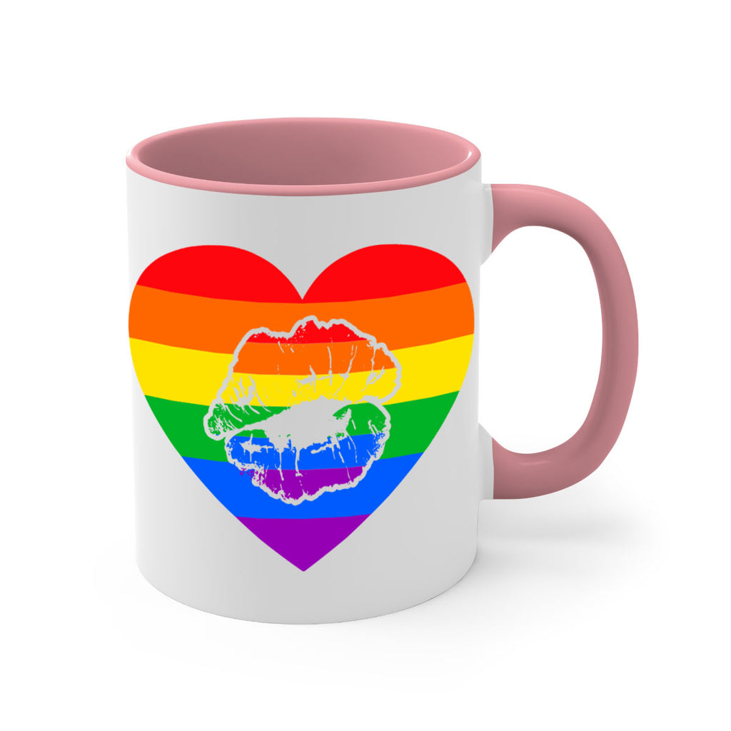 lgbt rainbow cool lip lgbt 96#- lgbt-Mug / Coffee Cup