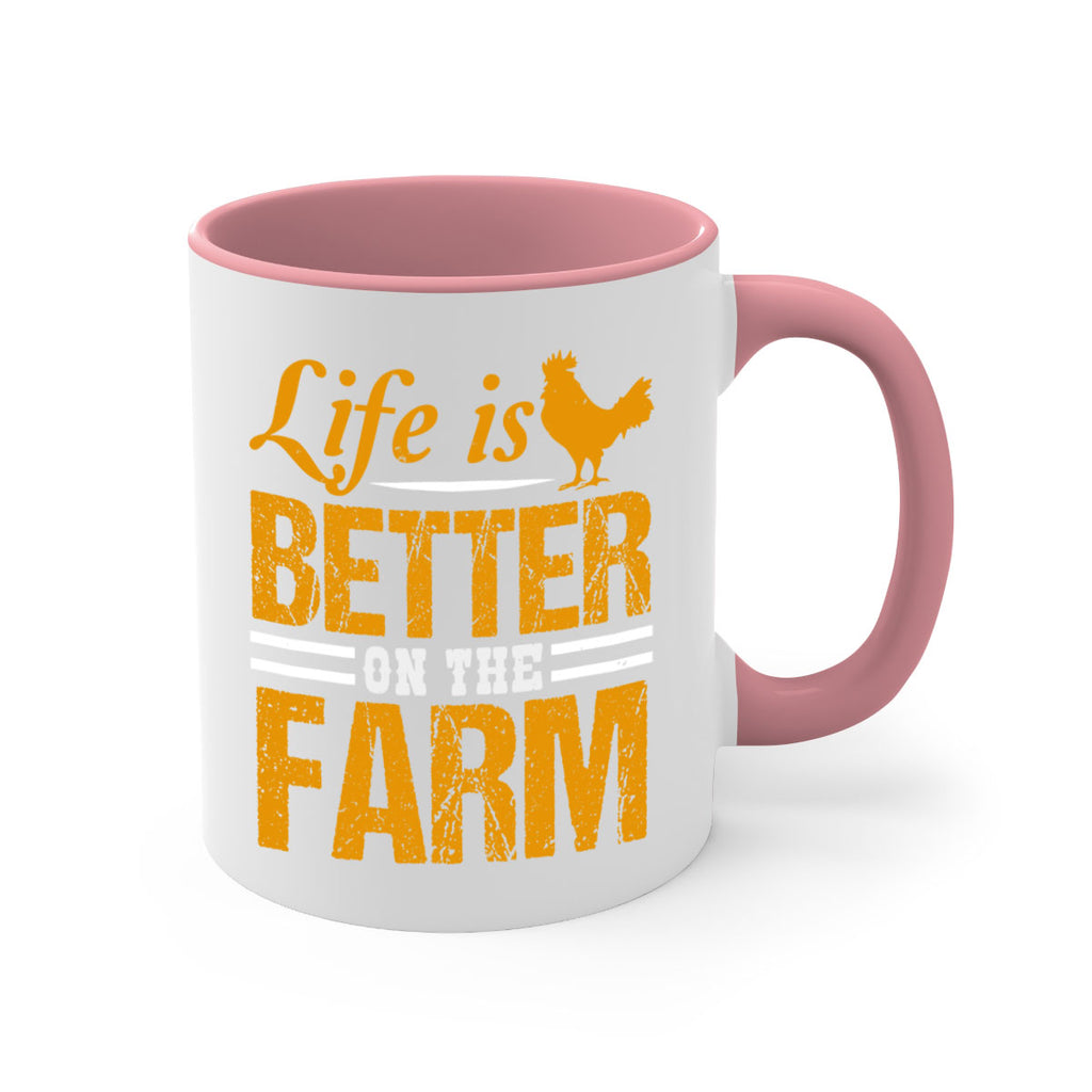 life is better on the farm 44#- Farm and garden-Mug / Coffee Cup