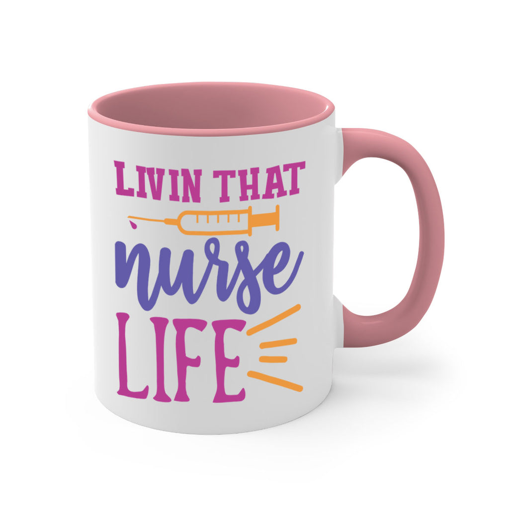 livin that nurse life Style Style 138#- nurse-Mug / Coffee Cup