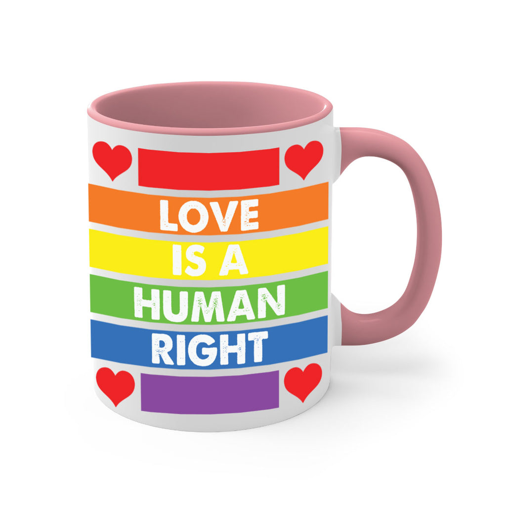 love is a human right lgbt 86#- lgbt-Mug / Coffee Cup