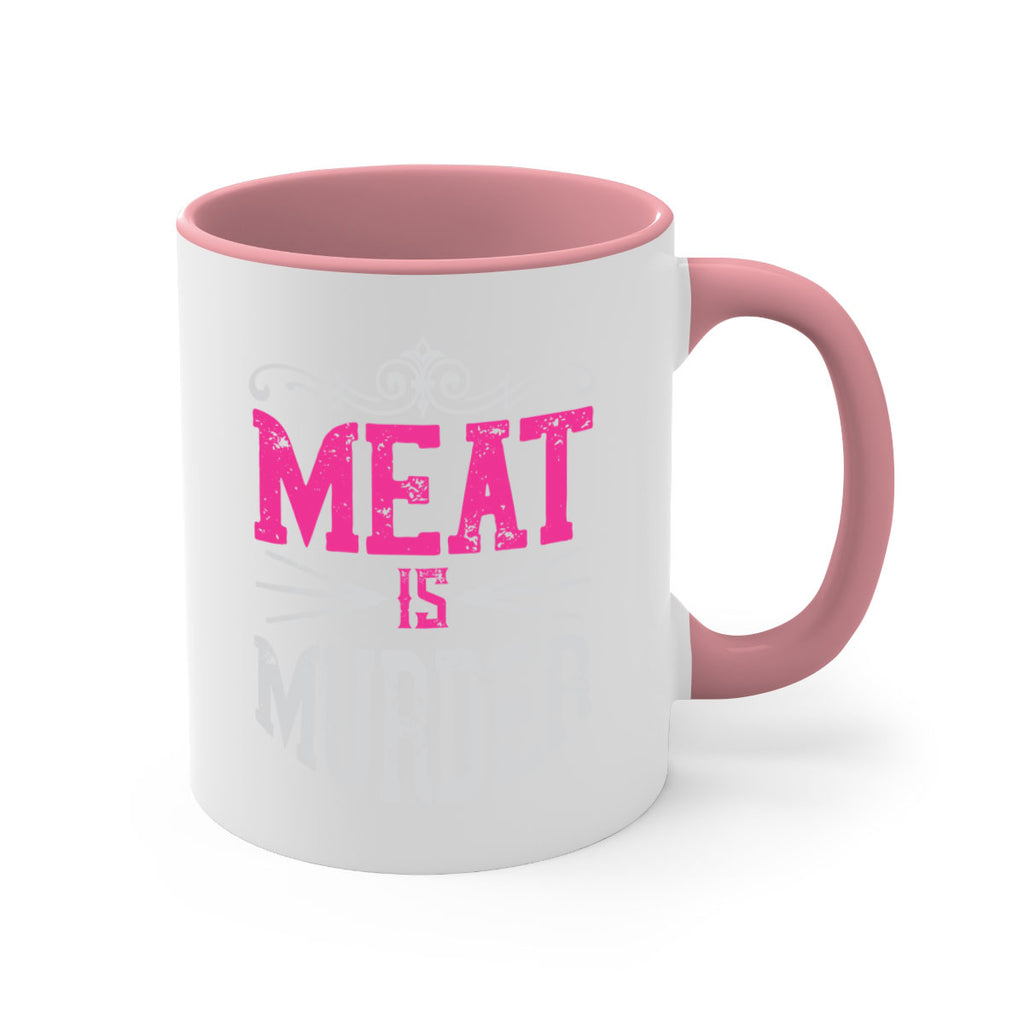 meat is murder 121#- vegan-Mug / Coffee Cup